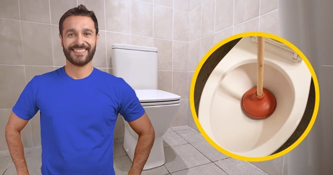 Blocked toilet barnet